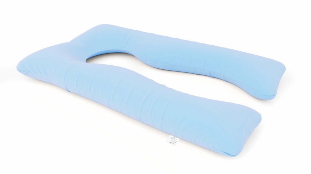 כרית הריון והנקה דגם QUEEN תכלת