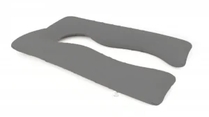 כרית הריון והנקה דגם QUEEN גרפיט