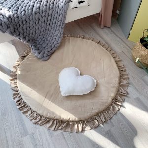 מחצלת משחק צבע חום בהיר